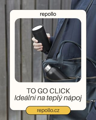 To Go Click: nejlepší parťák na teplé nápoje ☕️ Rána jsou chladná, ulice tichá a tvůj první doušek hřeje víc než šála....