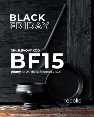 BLACK FRIDAY je tady – a s ním i 15% sleva na všechno nezlevněné zboží. 💥 Je čas doplnit kuchyň i jídelní stůl o kousky,...