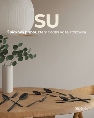 I ten nejmenší detail u stolu má své kouzlo. ✨ Kolekce příborů SU🍴 je stvořená pro ty, kteří milují chvíle kolem stolu a...