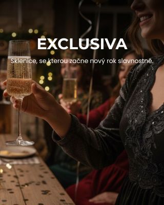 Když se blíží půlnoc, každá chvíle má zvláštní napětí. 🎇 Sklenice Exclusiva tady bude pro první cinknutí, pro smích u...